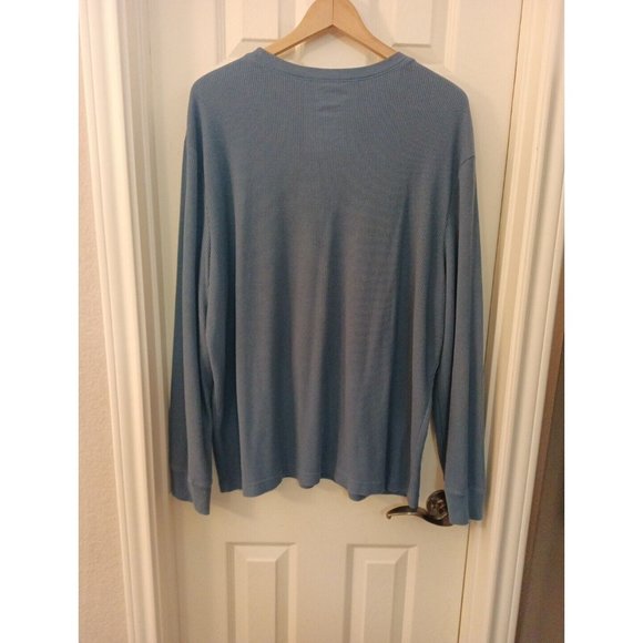 Mens Justice League Graphic Print Blue Long Sleeve Thermal Shirt Size 2XL - Picture 5 of 7